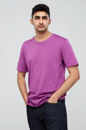 Men's Short Sleeve T Shirt Lilac