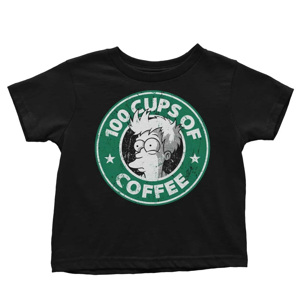 100 Cups of Coffee - Youth Apparel