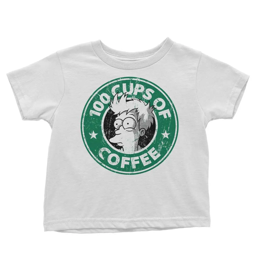 100 Cups of Coffee - Youth Apparel