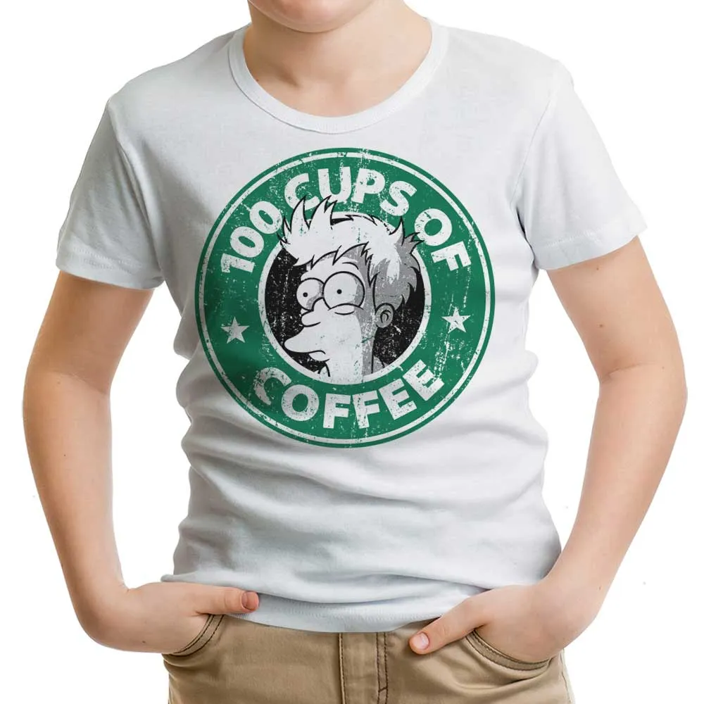 100 Cups of Coffee - Youth Apparel