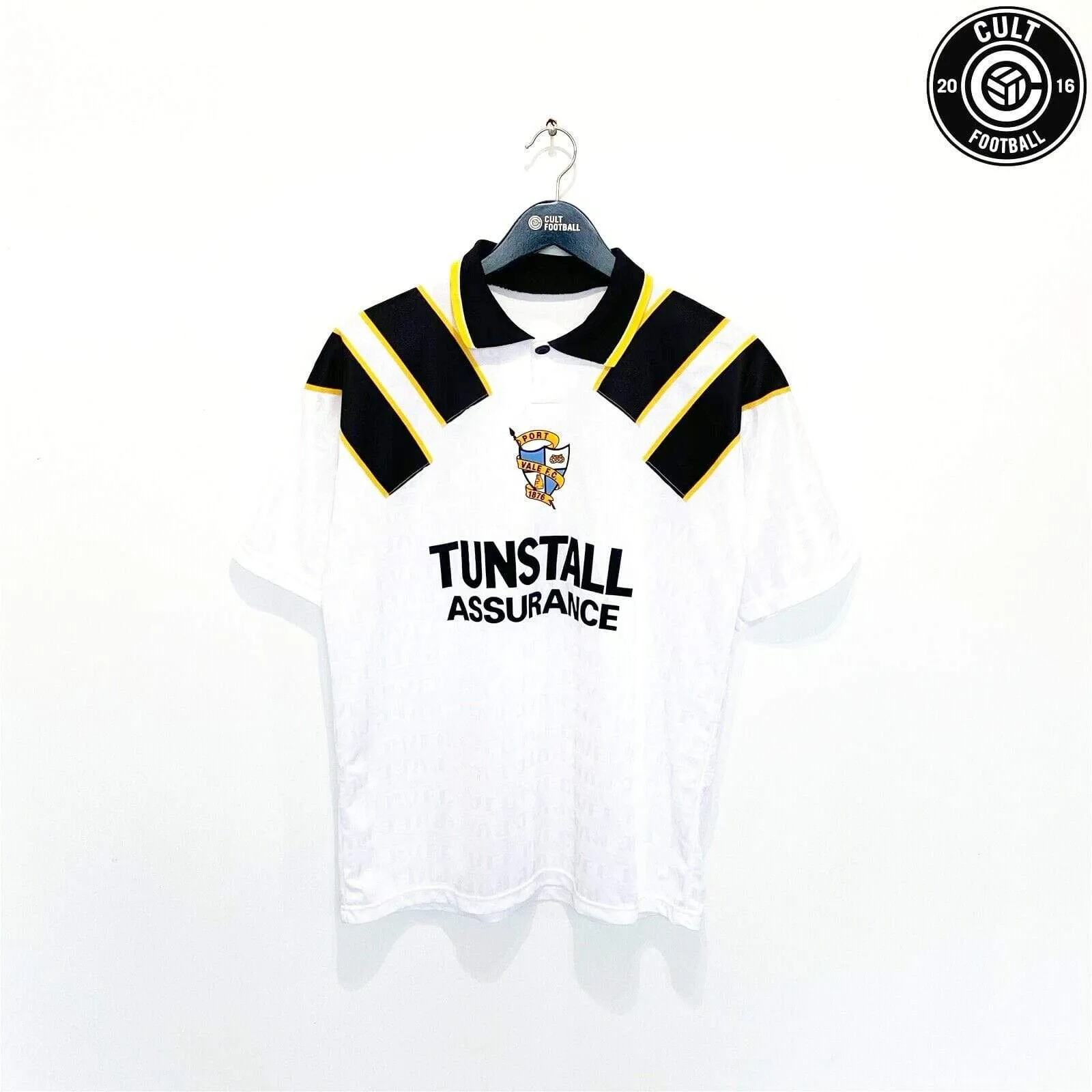 1993/95 PORT VALE Vintage Home Football Shirt Jersey (S)