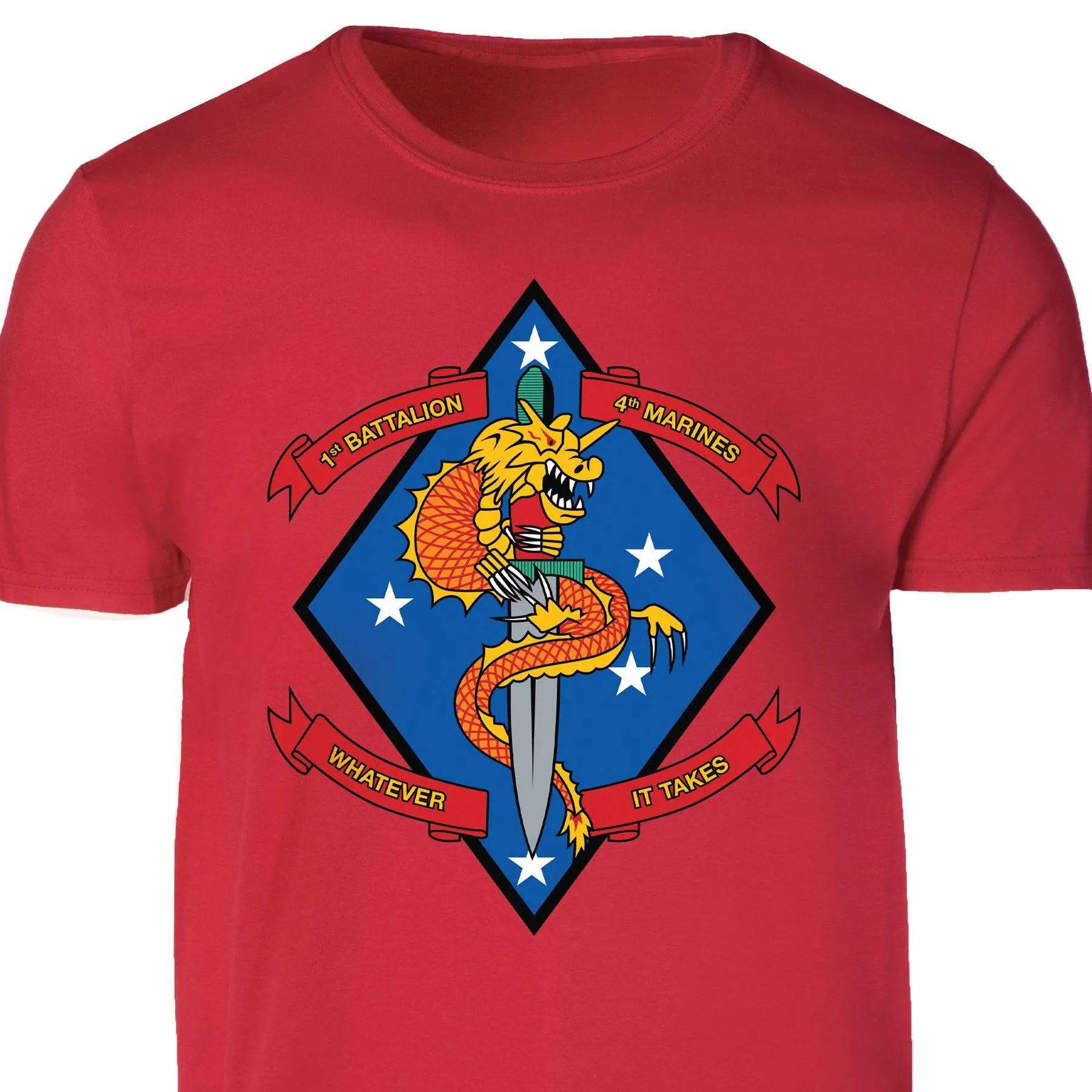 1st Battalion 4th Marines T-shirt