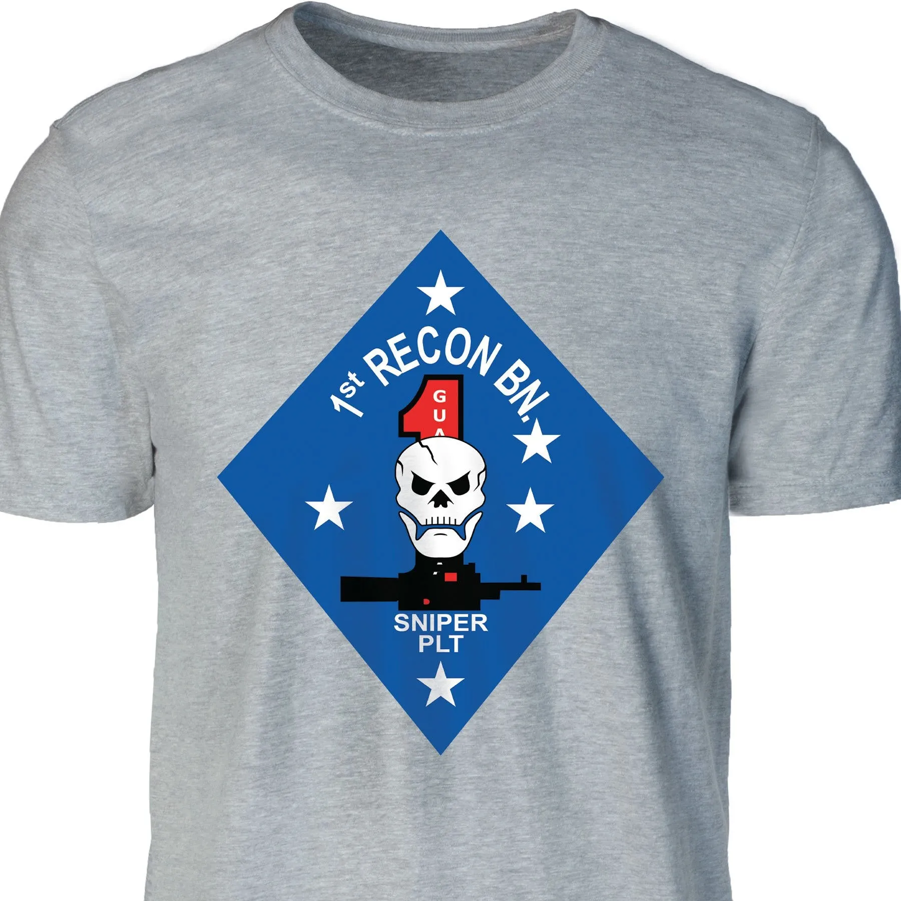 1st Recon Battalion Sniper Platoon T-shirt