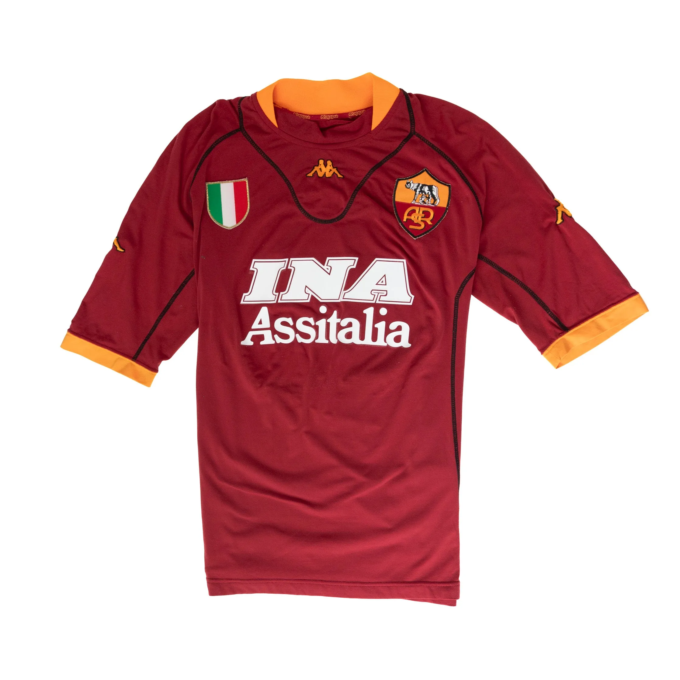 2001/02 Roma x Kappa 'Totti 10' Home Football Shirt