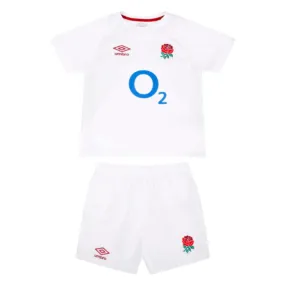 2023-2024 England Rugby Home Replica Infant Mini Kit