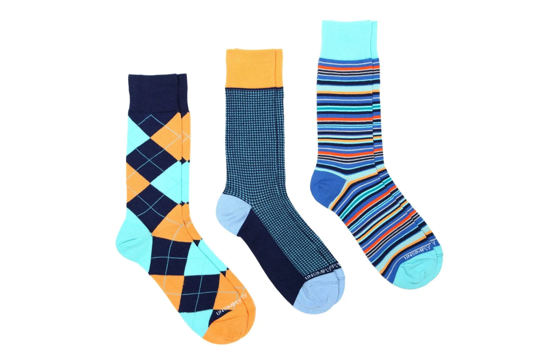 3 Pair Combo Pack Socks