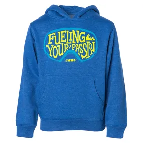 509  Youth Royal Blue Fueling Your Passion Graphic Pullover Hoodie Hoody