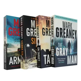 A Gray Man Series by Mark Greaney 4 Books Collection Set - Fiction - Paperback