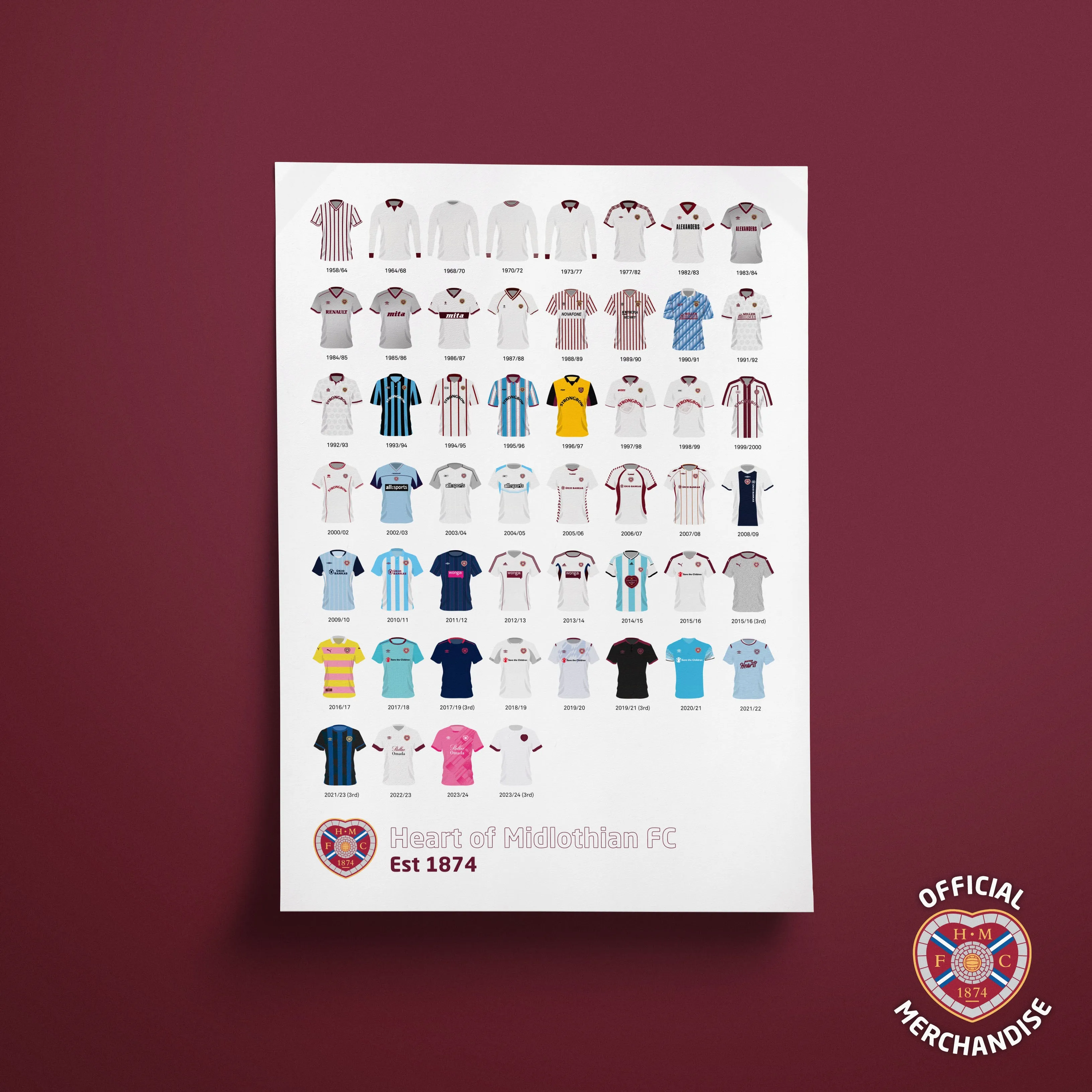 A3 Away Kit Framed Print