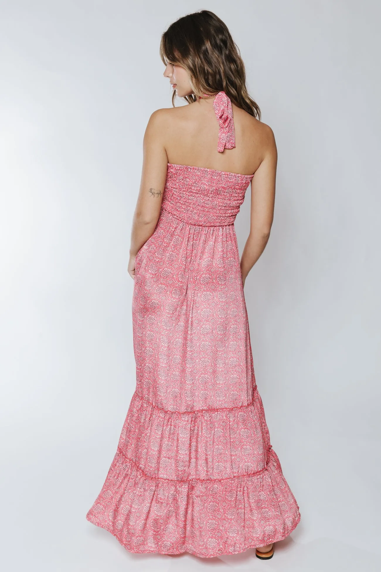 Aarya Halter Maxi Dress