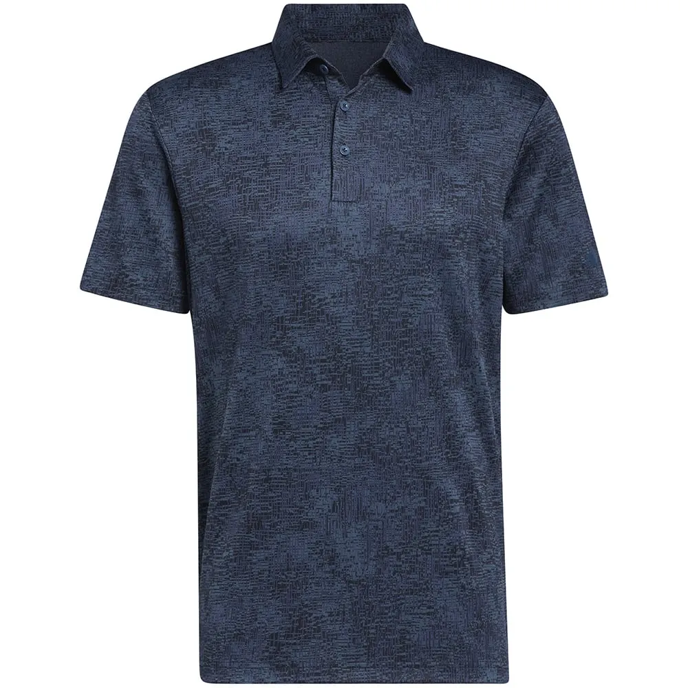 adidas Aerial Jacquard Polo Shirt - Arctic Night