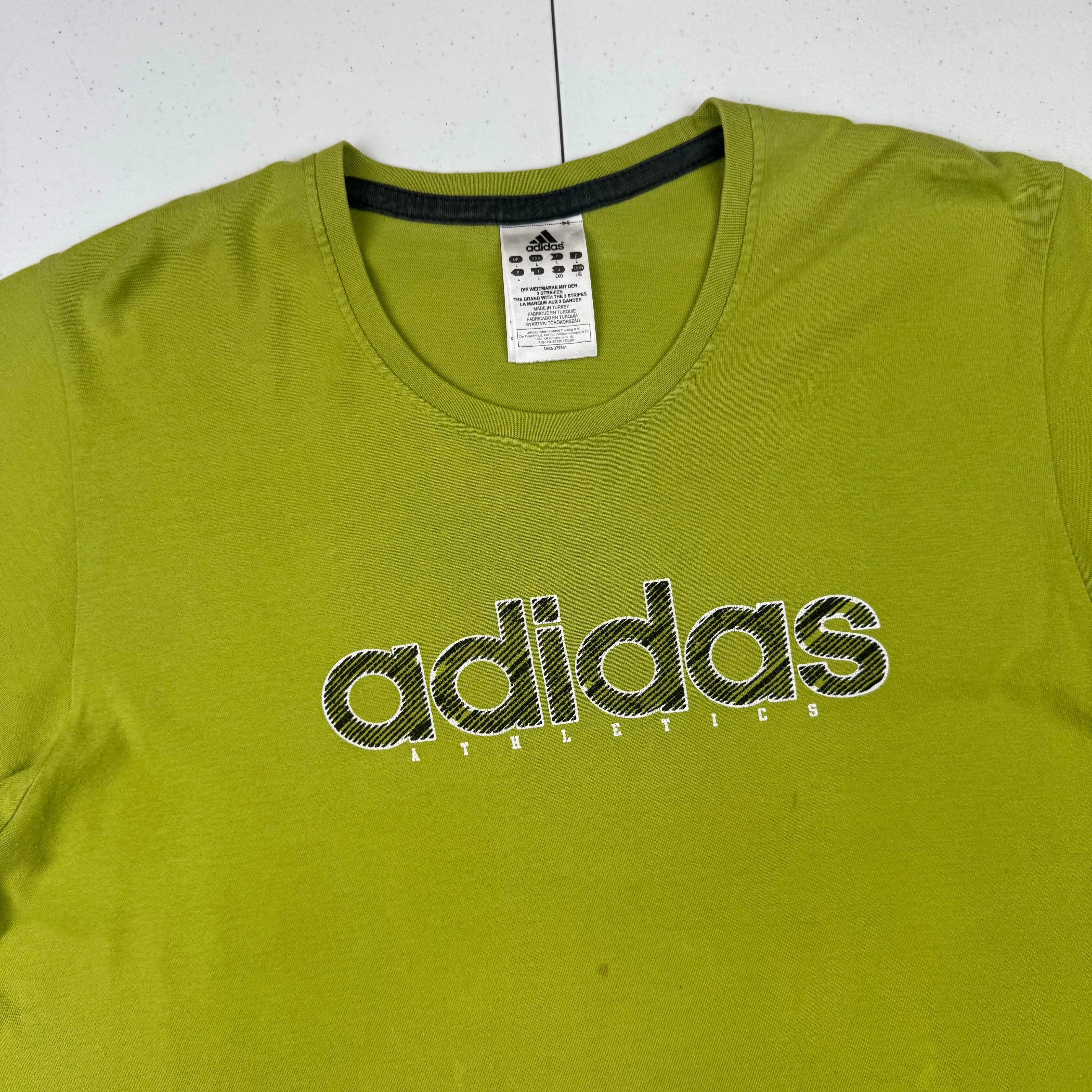 Adidas Athletics Green T-shirt