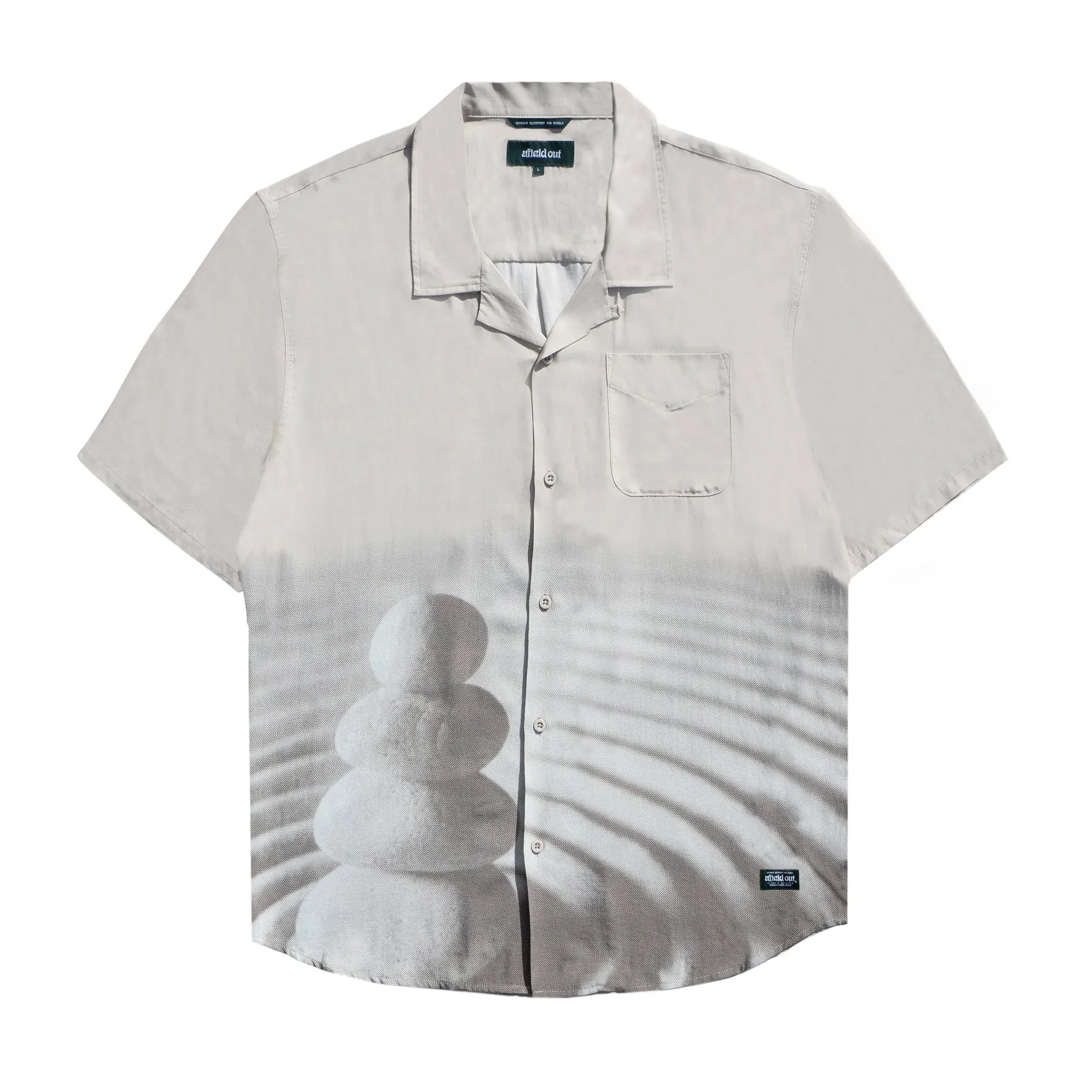 Afield Out Zen Button Up 'Bone'