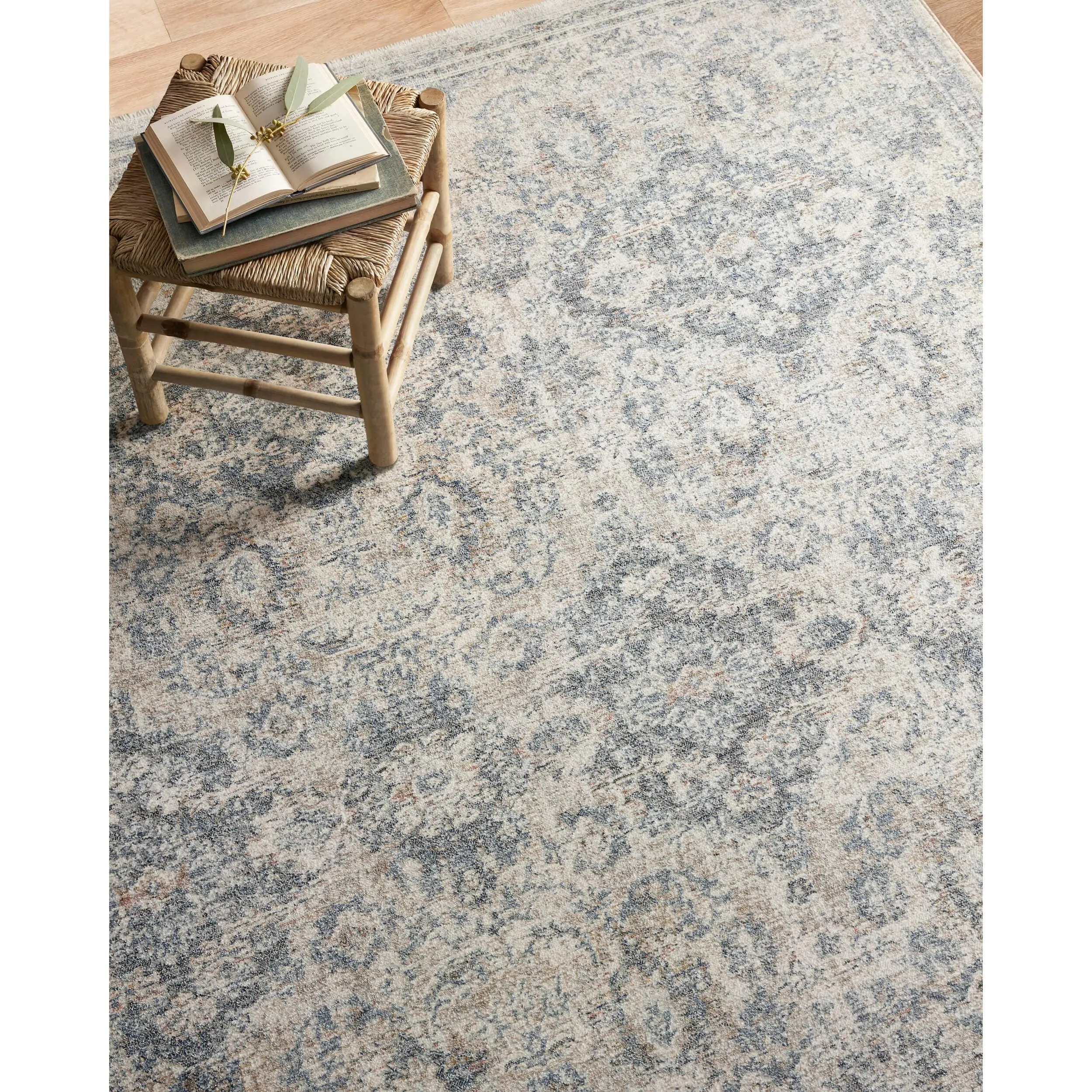 Amber Lewis x Loloi Rug Zuma ZUM-06, Pebble/Stone