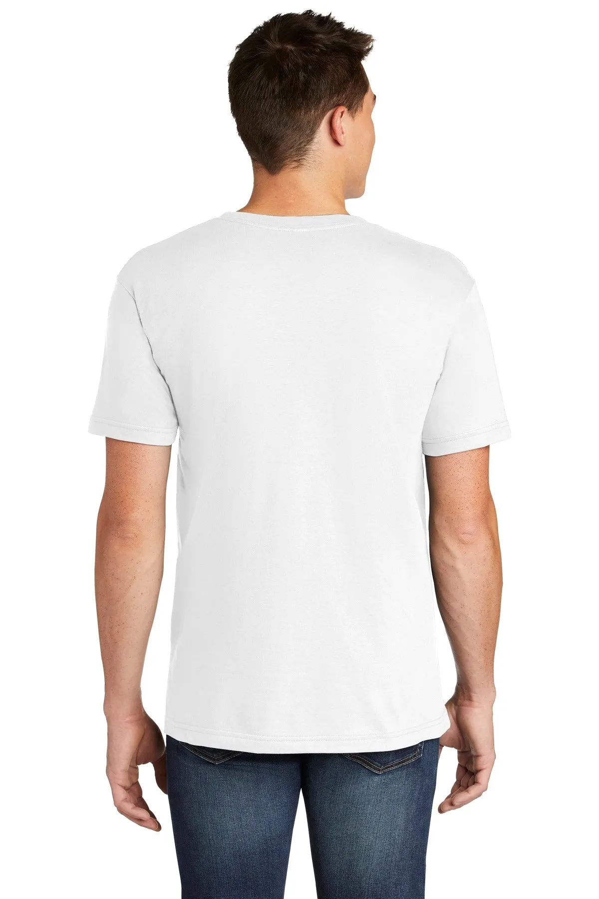 American Apparel Fine Jersey V-Neck T-Shirt. 2456W