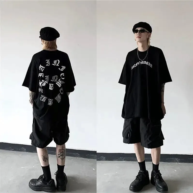 Anime Japan Style Gothic Oversized T-Shirts