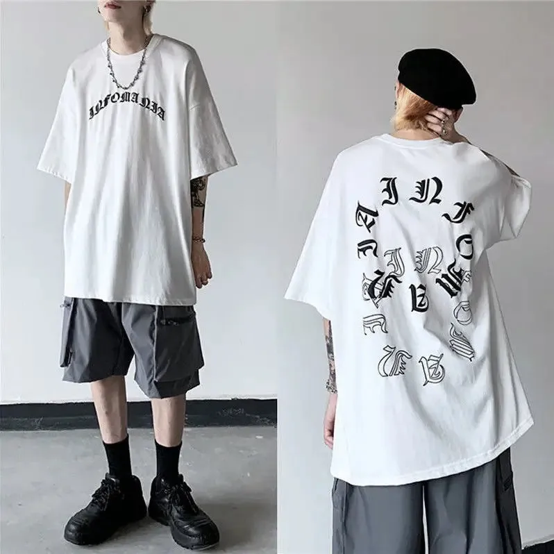 Anime Japan Style Gothic Oversized T-Shirts