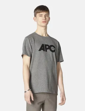 A.P.C. Johnny T-shirt - Heather Grey