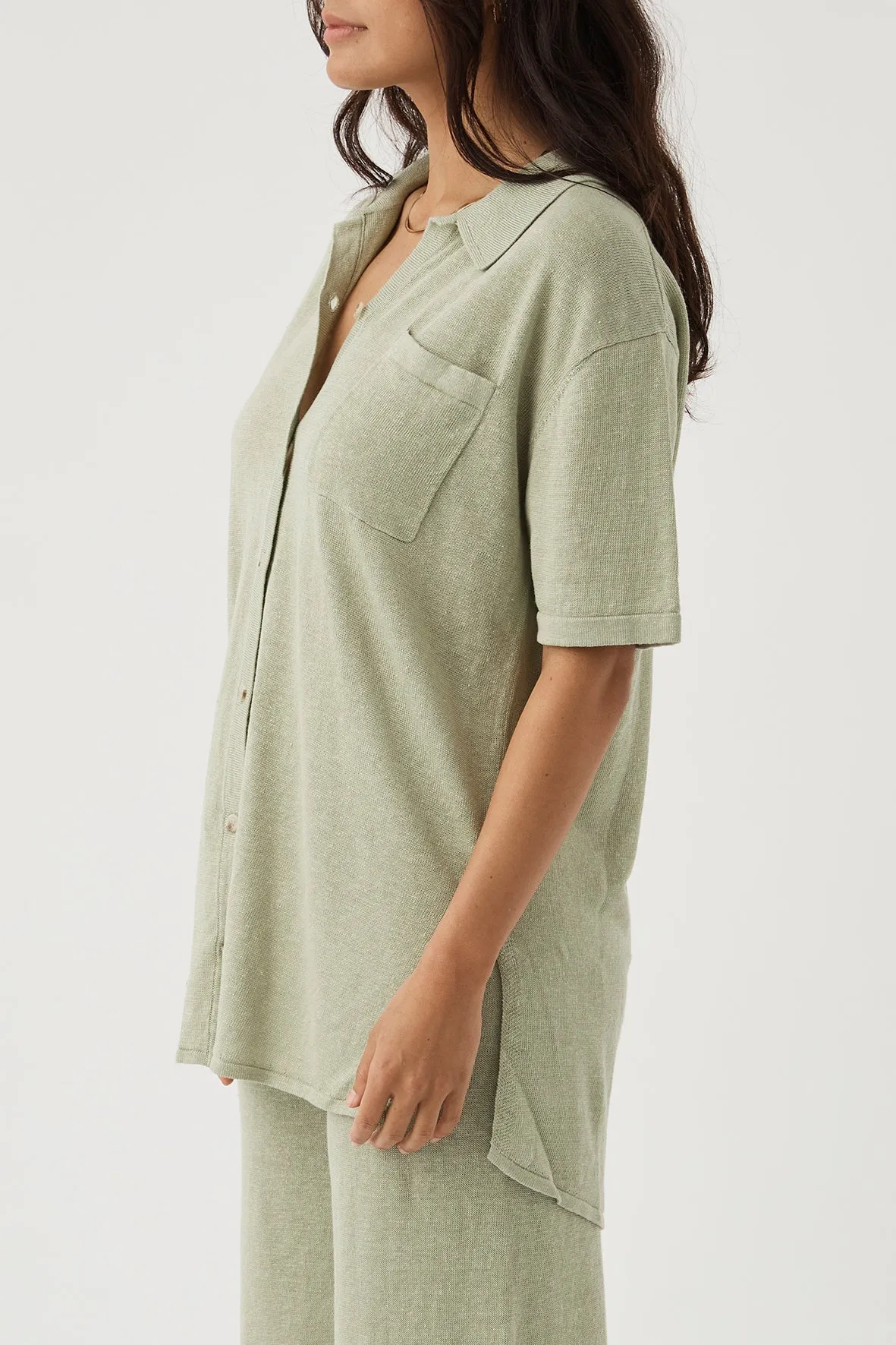 Arcaa brie shirt - aloe