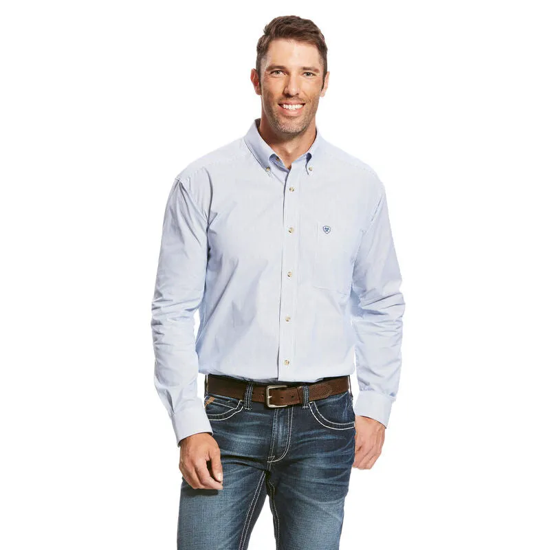 Ariat Mens Pro Series Dayne Mini Stripe Shirt Style 10023597