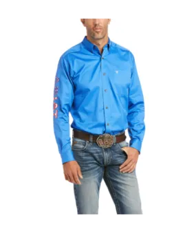 Ariat Mens Team Logo Twill Fitted Shirt Style 10036436