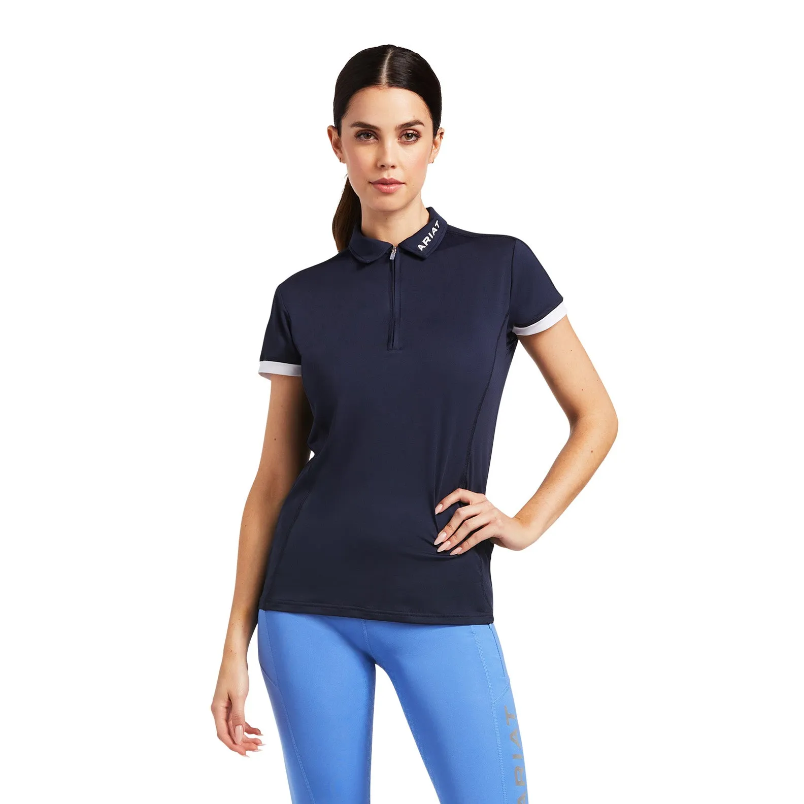 Ariat Womens Bandera 1/4 Zip Polo Shirt