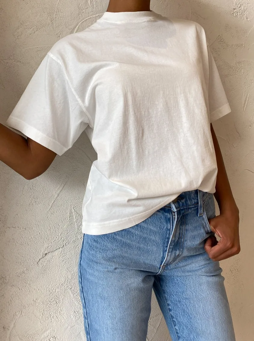 Assembly Label Oversized Tee in Antique White