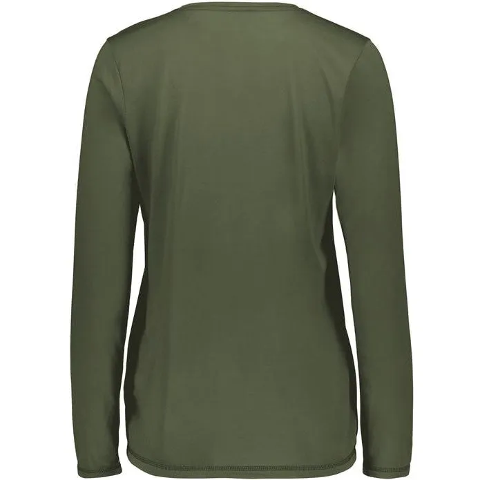 Augusta Ladies Super Soft-Spun Poly Long Sleeve Tee