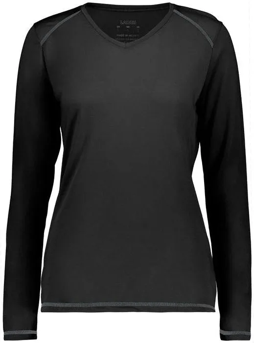 Augusta Ladies Super Soft-Spun Poly Long Sleeve Tee