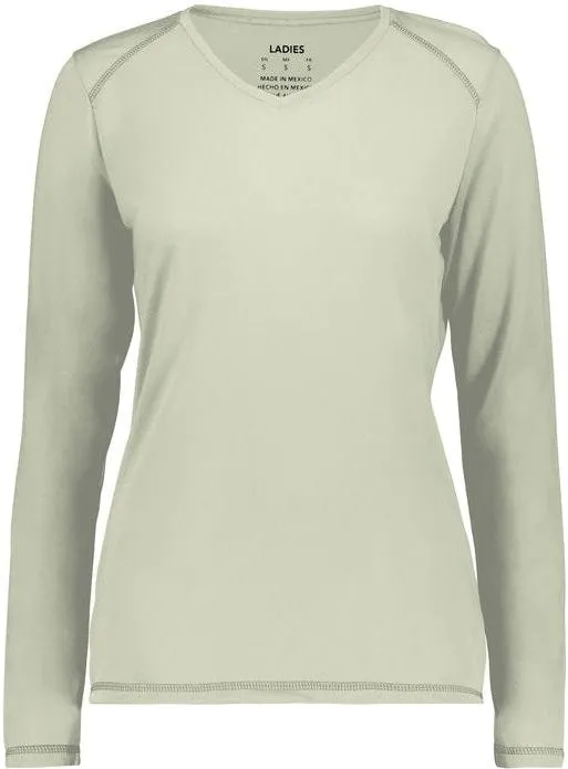 Augusta Ladies Super Soft-Spun Poly Long Sleeve Tee