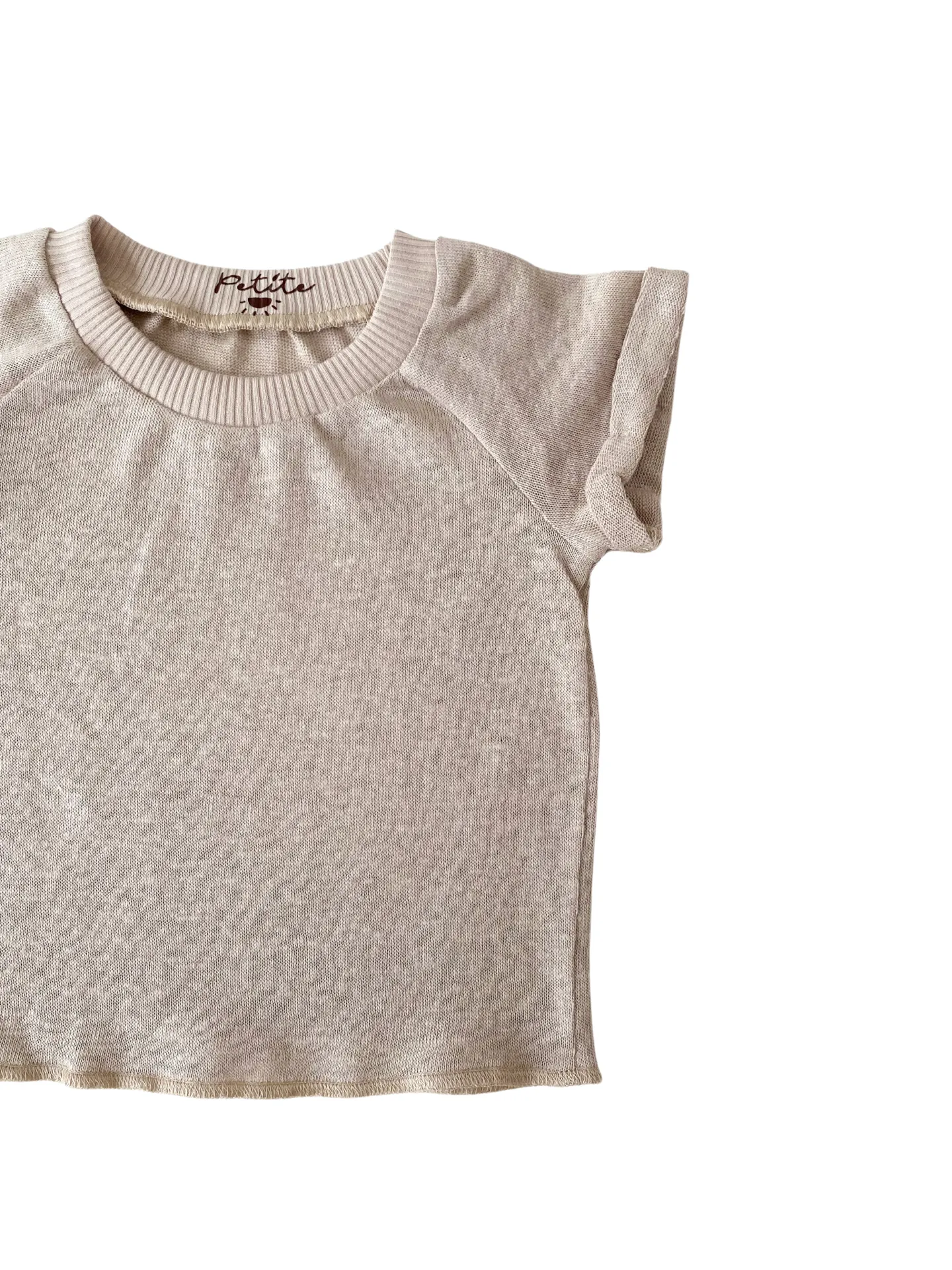 Baby T-shirt / linen