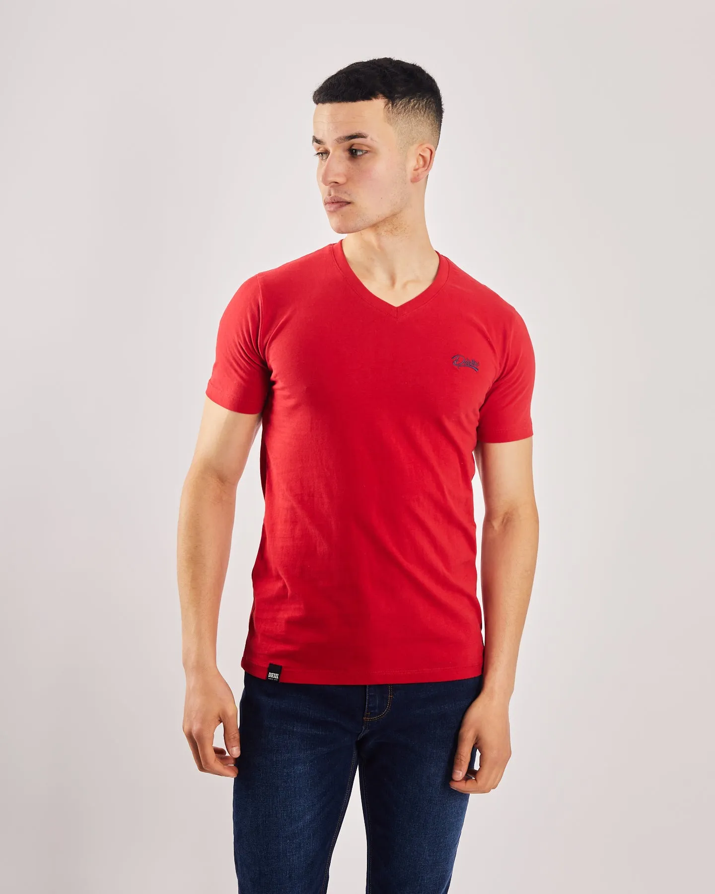 Basic Oakley V Neck Barbados Cherry