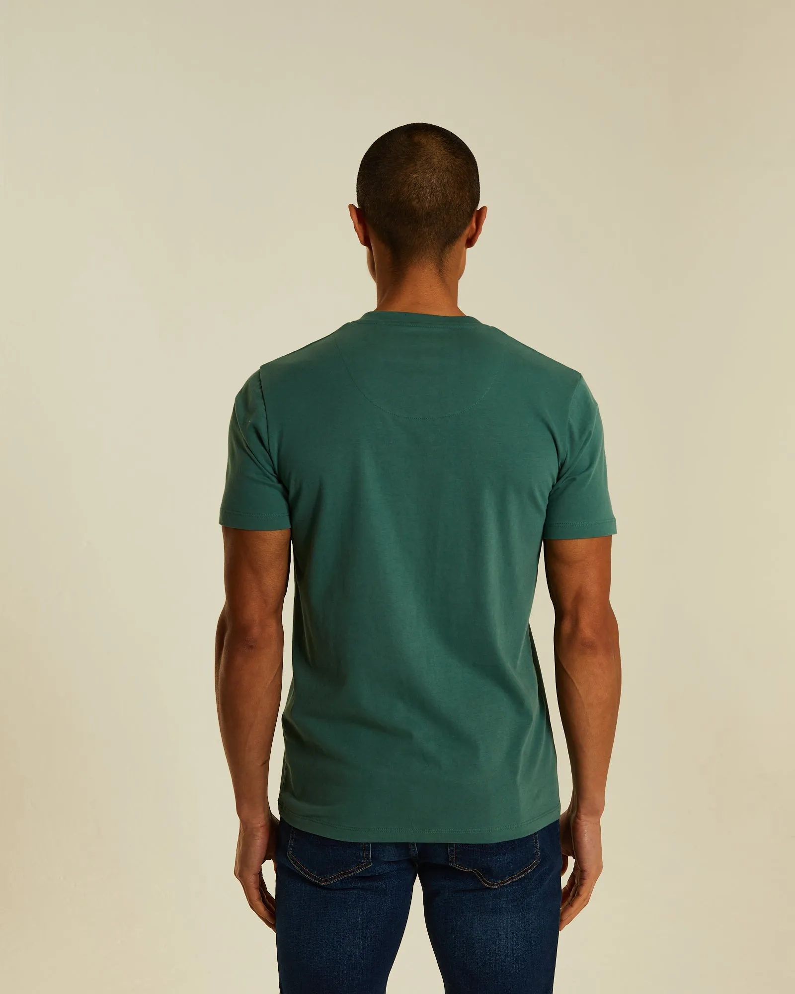 Basic Oakley V Neck Green Trail