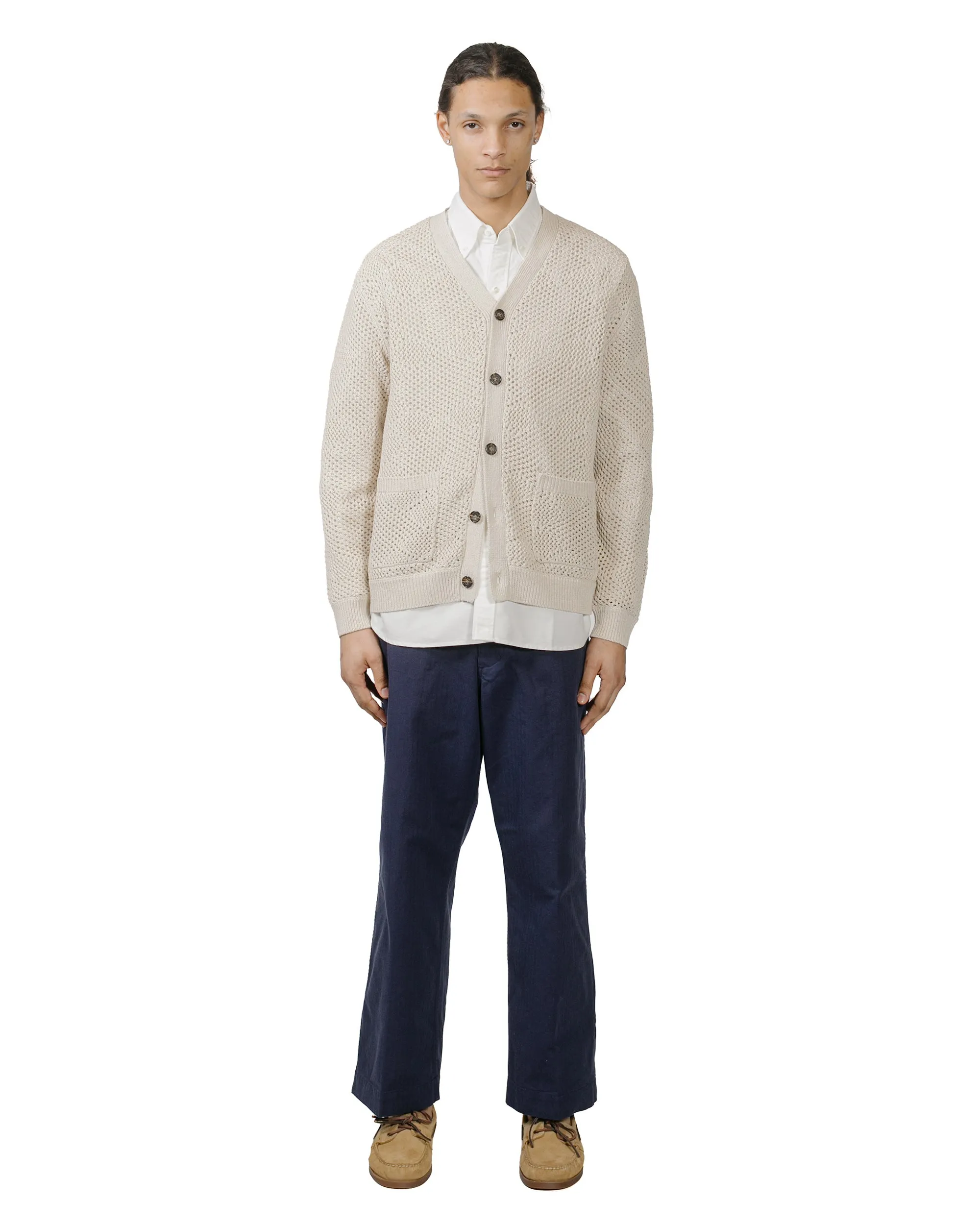 Beams Plus B.D. American Oxford Classic Fit White