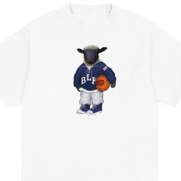 Black Sheep Ballin' Tee White