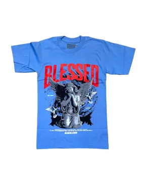 Sure! Here’s an optimized title for the product:

Blessed Angel 2.0 Graphic Tee - Comfort Fit Cotton T-Shirt with Inspirational Design

This title includes modifiers that highlight the product type, fit, material, and design.