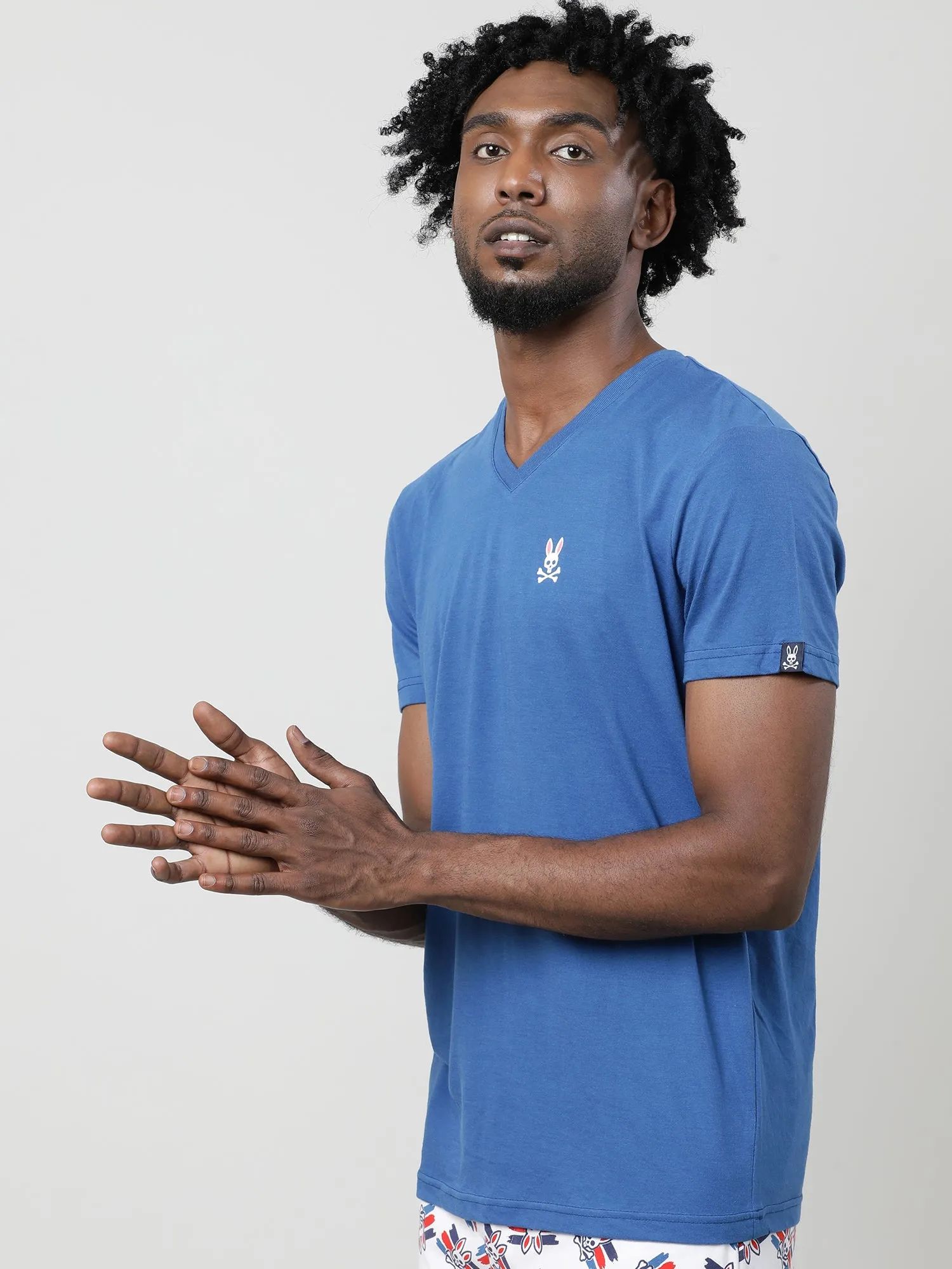 Blue Super Soft :Lounge T shirt