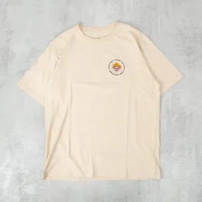 Brixton Future Relaxed Tee S/S  - Cream Garment Dye