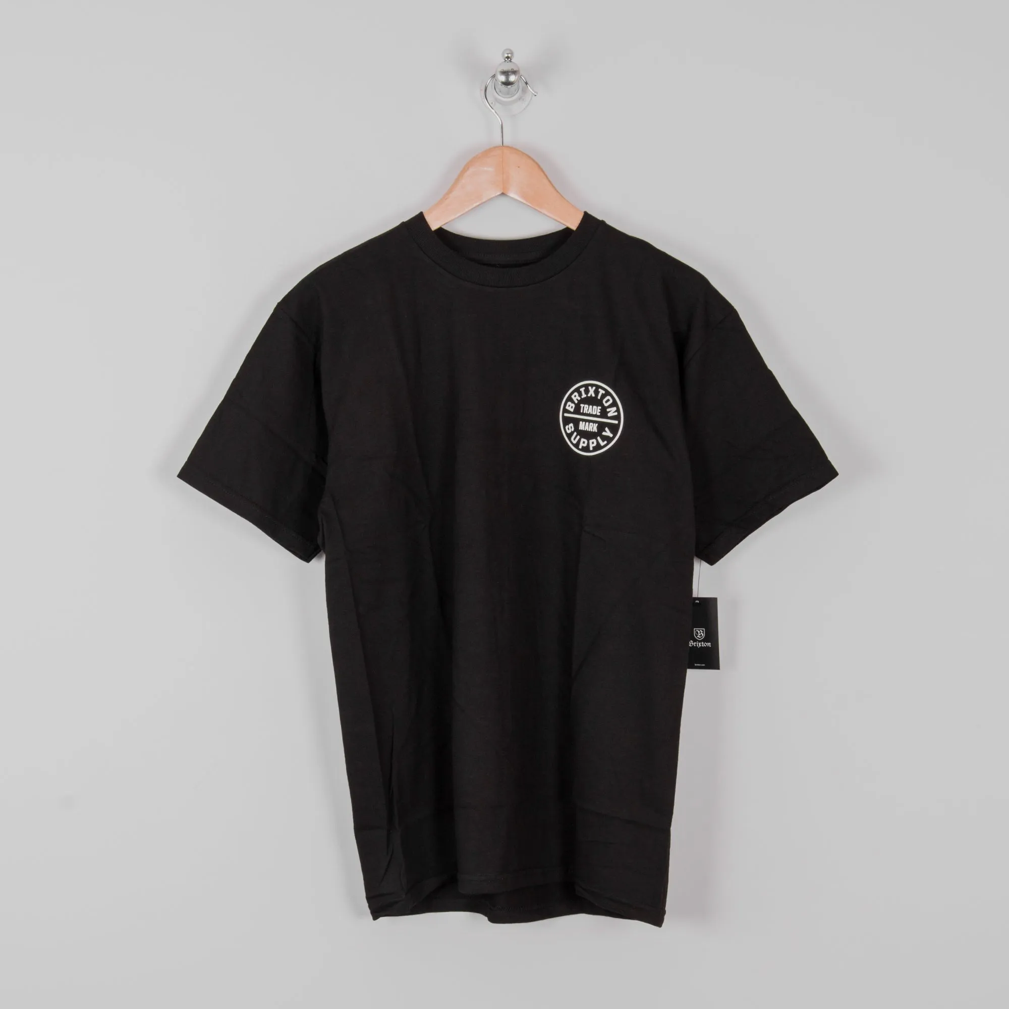 Brixton Oath S/S Standard Tee - Black/White