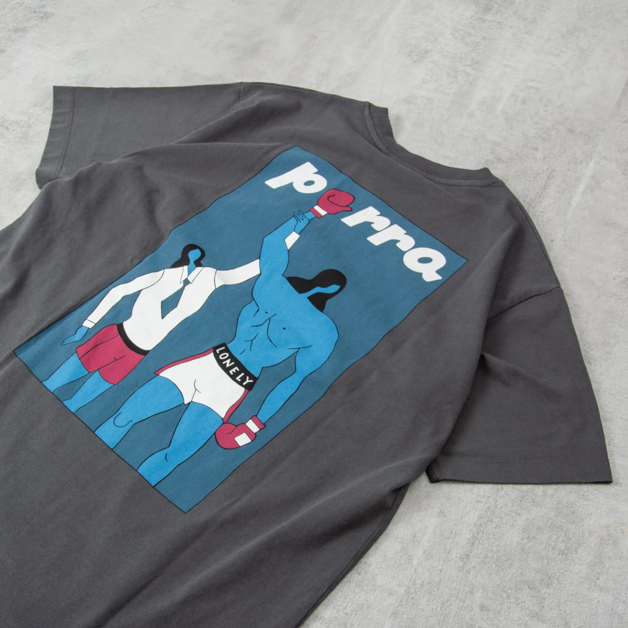 By Parra Round 12 Tee - Dark Grey