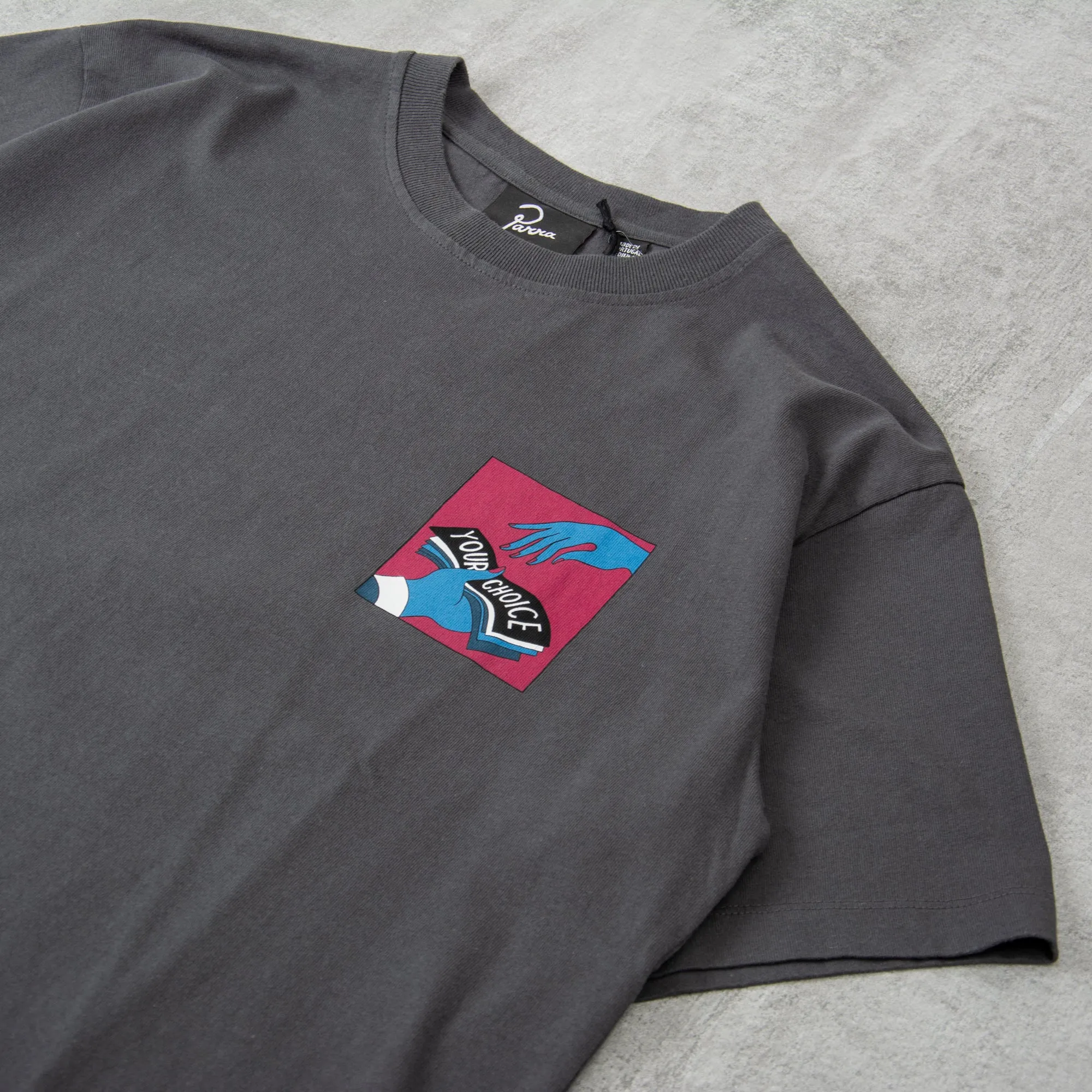 By Parra Round 12 Tee - Dark Grey