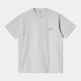 Carhartt WIP - American Script T-Shirt - Ash Heather