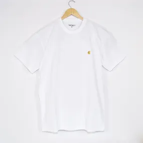 Carhartt WIP - Chase T-Shirt - White / Gold