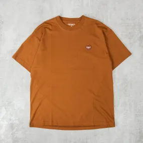 Carhartt WIP Heart Patch Tee - Deep H Brown