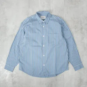 Carhartt WIP Ligety L/S Shirt - Vancouver Blue / Wax