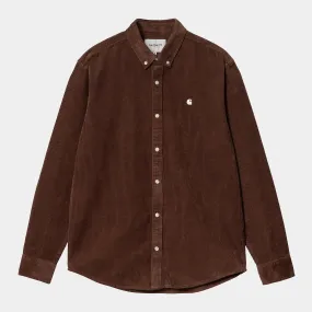 Carhartt WIP - Madison Corduroy Longsleeve Shirt - Offroad / Wax