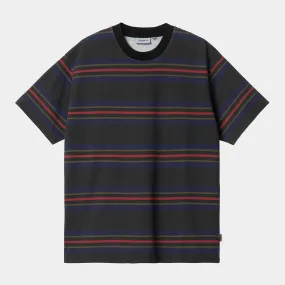 Carhartt WIP - Oregon Stripe T-Shirt - Starco Stripe / Black Heather