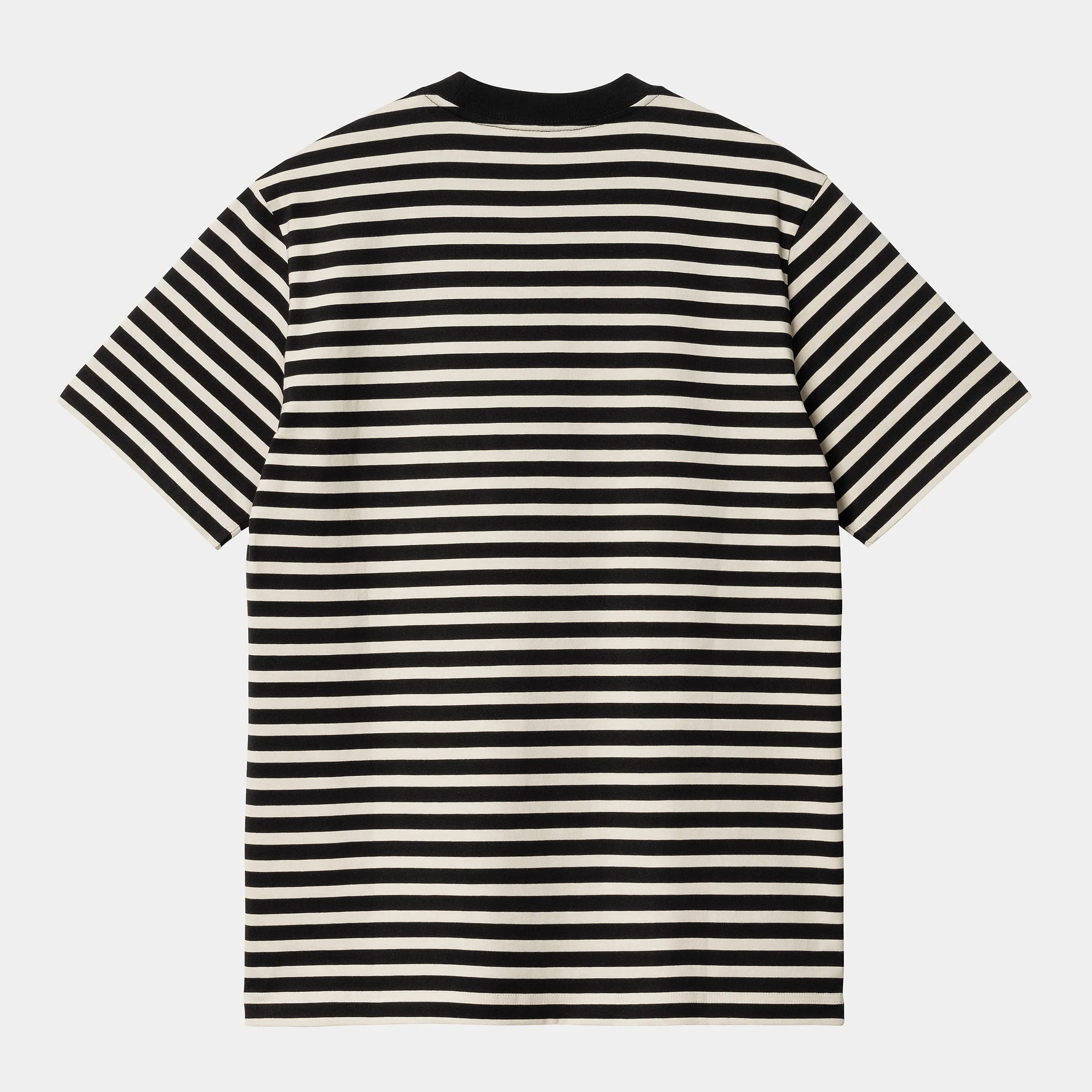 Carhartt WIP - Seidler Stripe Pocket T-Shirt - Salt / Black