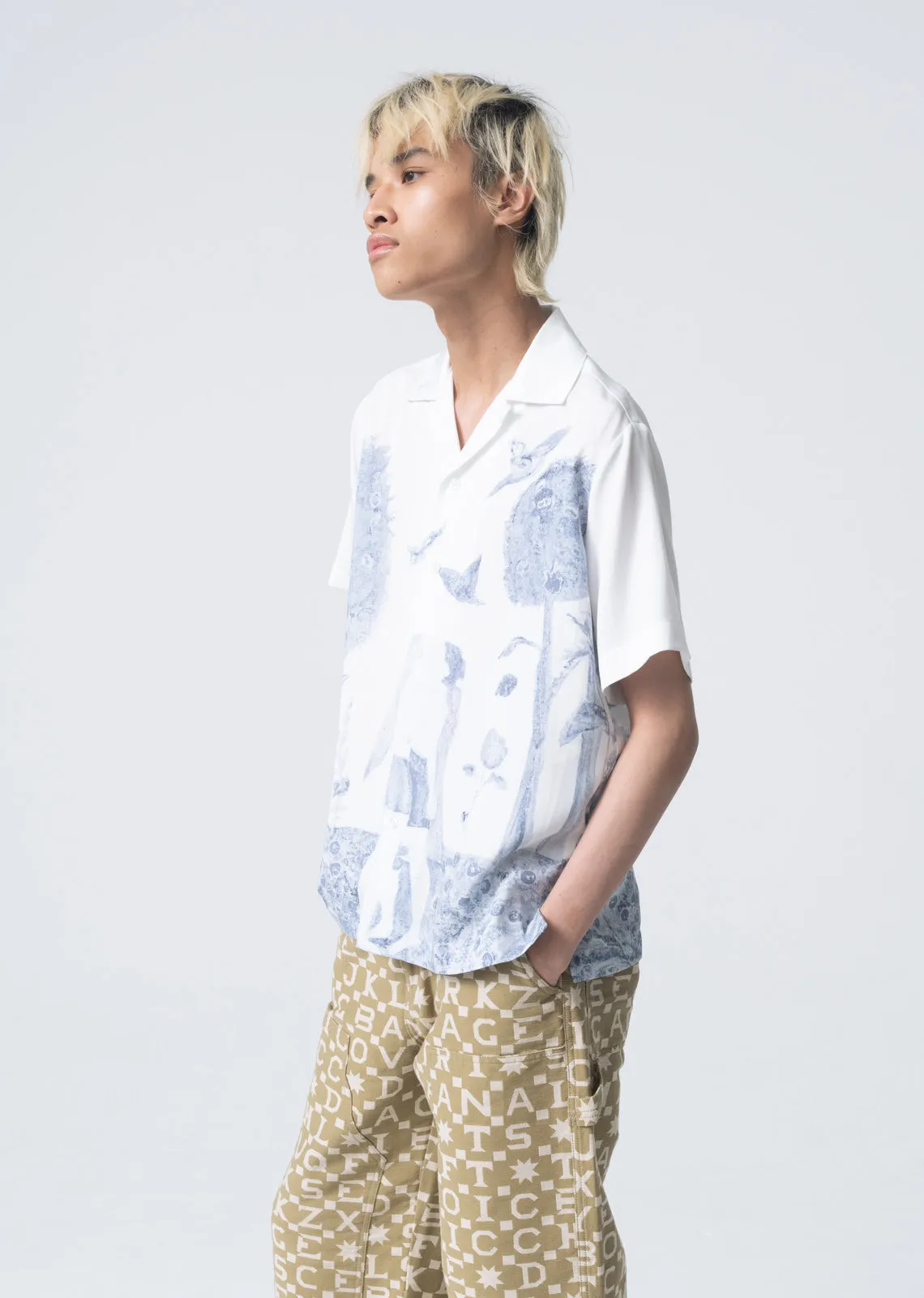 Carne Bollente Adam and Rave Shirt - White