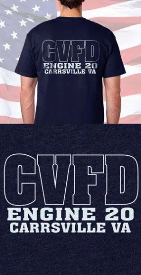 Carrsville Fire Department Back Design